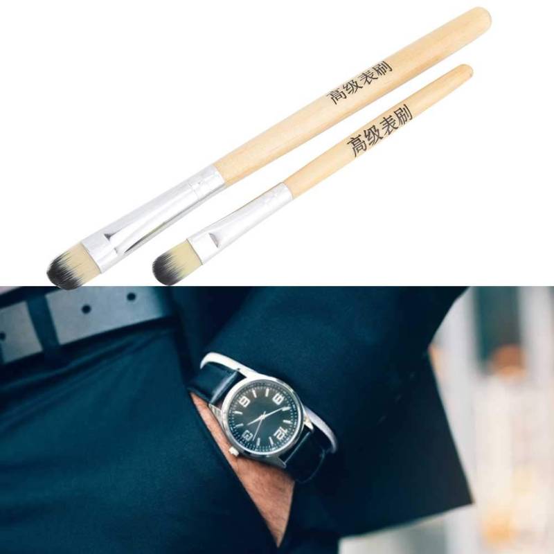 Haofy Professionelle Watch-Reinigungspinsel, Wartungsinstrument mit Kleinen Teilen, Ideal für den Zeitgebrauch, die Effektive Wartung von Uhr, mit Bequemem Griff, Muss für Uhrenreparaturaufgaben von Haofy