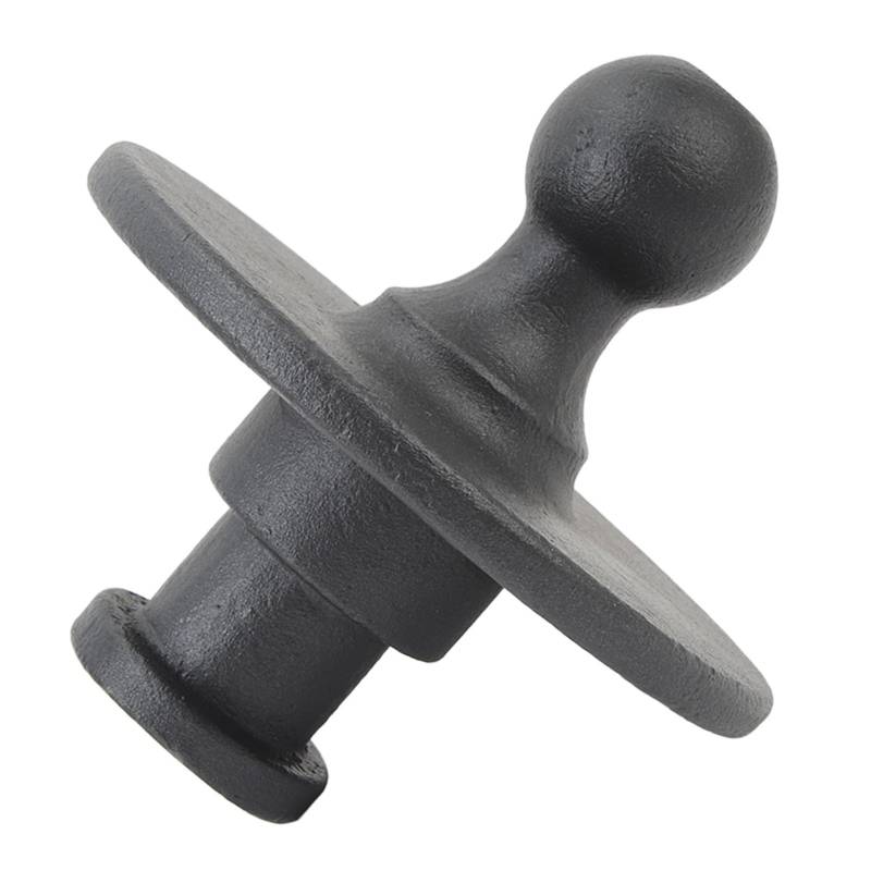 Kingpin to Gailoseneck Ball Adapter Stabiler Anschluss 2in Geschmiedet Kingpin auf 2 5/16in Gehärteter Stahl für Traktoranhänger Fünfte von Haofy