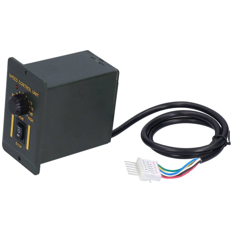 Mini AC Motor Speed ​​Controller Präziser Geschwindigkeit Gouverneur für Elektronik und Medizinische Geräte weiß (25W) von Haofy