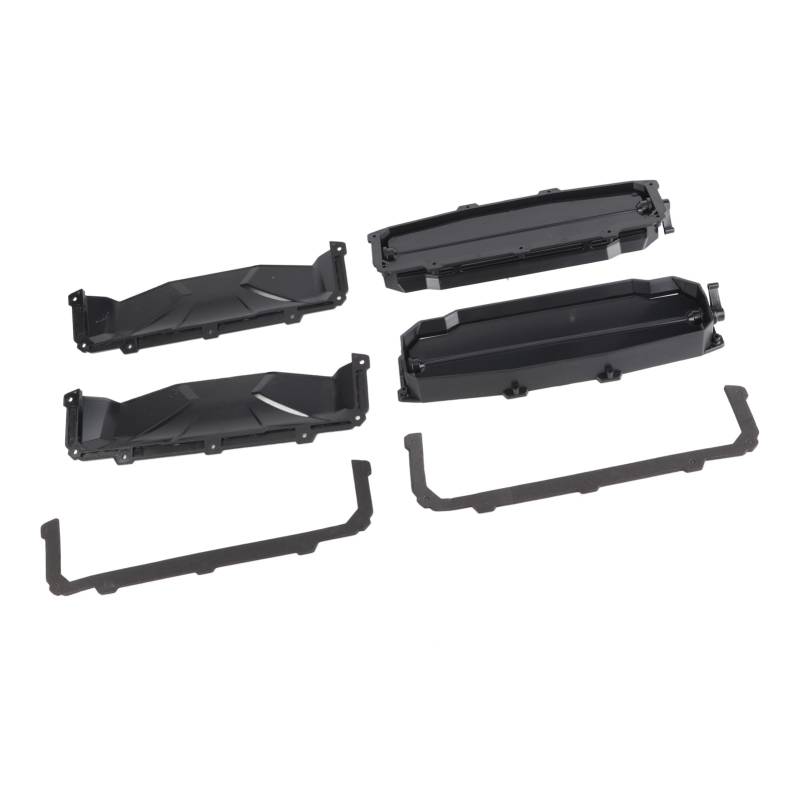 UTV Windschutzscheibe für das Entlüftungs -Kit Robuste Defogging -Lüftungsschlitze für Polycarbonatglas, Wasserdichte Windschutzteile Universelle Passform UTVs von Haofy