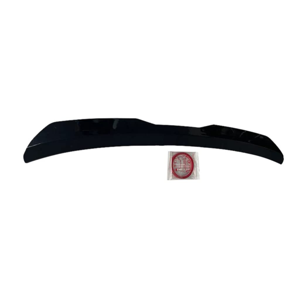 Hapihom Auto-Heckflügelverkleidung Paste Typ Heckspoiler mit Klebeband modifizierte Teile Helles Schwarz Hapihom Auto-Heckflügelverkleidung Paste Typ Heckspoiler mit Klebeband modifizierte Teile Helles Schwarz von Hapihom