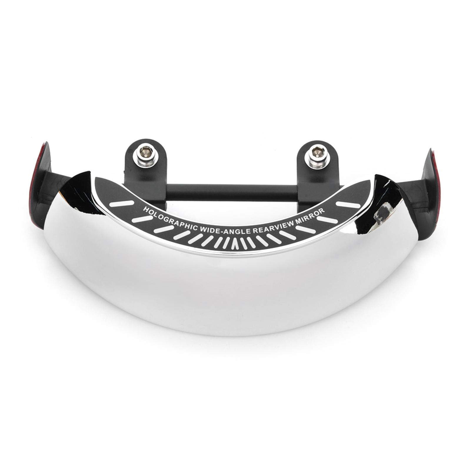 Motorrad Holographic Rückspiegel Windschutzscheibe Hinten Montiert Motorrad Spiegel Universal Verchromt 180 ° Ultra Weitwinkel Rückspiegel Motorrad Holographic Rückspiegel Windschutzscheibe Hinten Montiert Motorrad Spiegel Universal Verchromt 180 ° Ultra Weitwinkel Rückspiegel von Hapivida