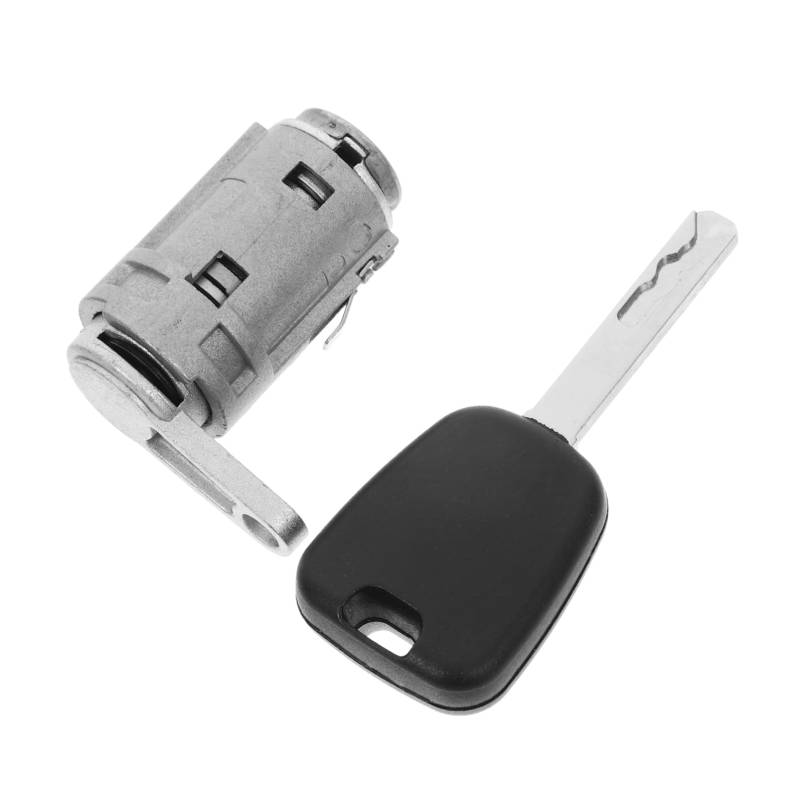 Happyyami 1 Satz auto versorgung sperren für Fahrzeug Universal- Außen türschloss Auto Teil Schlüsselschlösser Schließzylinder der vorderen Tür Rostfreier Stahl Silver von Happyyami