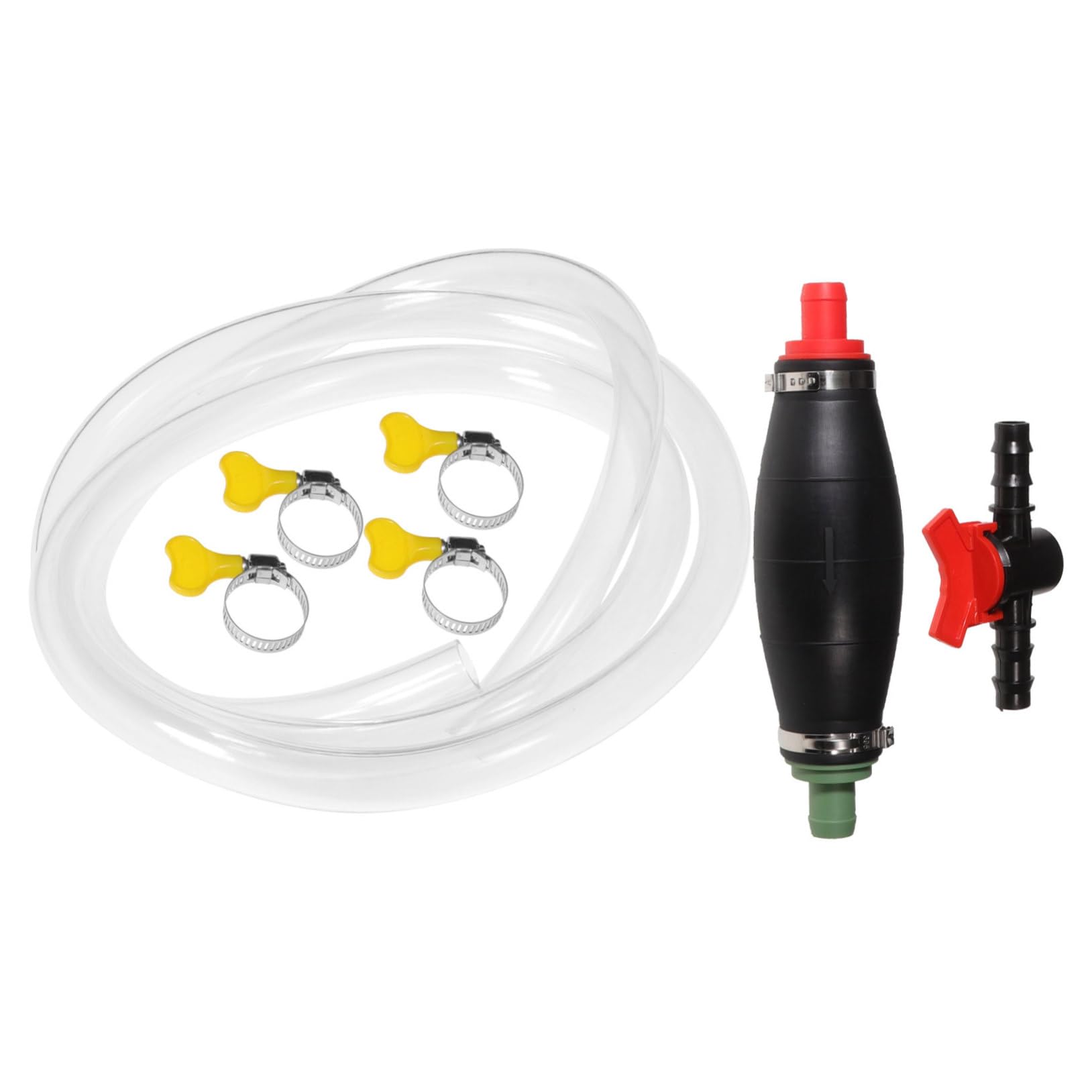 Happyyami 1Satz Handpumpe für Wasser Manuelle mit Schlauch für Notfälle und Schnelle Ölextraktion Kompakt und Einfach zu Bedienen Siphonpumpe für Benzin Happyyami 1Satz Handpumpe für Wasser Manuelle mit Schlauch für Notfälle und Schnelle Ölextraktion Kompakt und Einfach zu Bedienen Siphonpumpe für Benzin von Happyyami