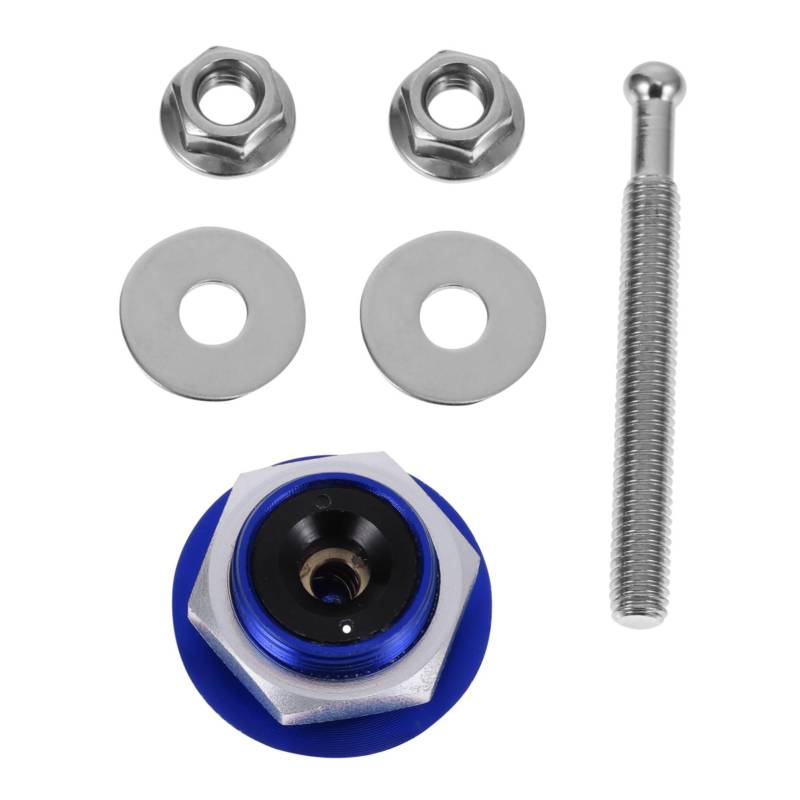 Happyyami 1Stück Universelles Motorhaubenschloss Mini Push Clip für Motorhaube Hochwertiges Autozubehör Korrosions und Hitzebeständig für Fahrzeuge von Happyyami