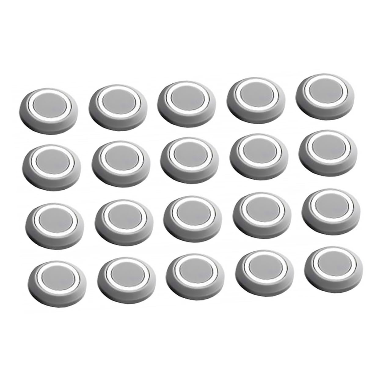 Happyyami 20Stücke Silikon Kollisions Pads für Autos Selbstklebend Kratzfest Dekorativer Schutz für Stoßfänger und Autotüren Einfach Anzubringen und Pflegeleicht von Happyyami