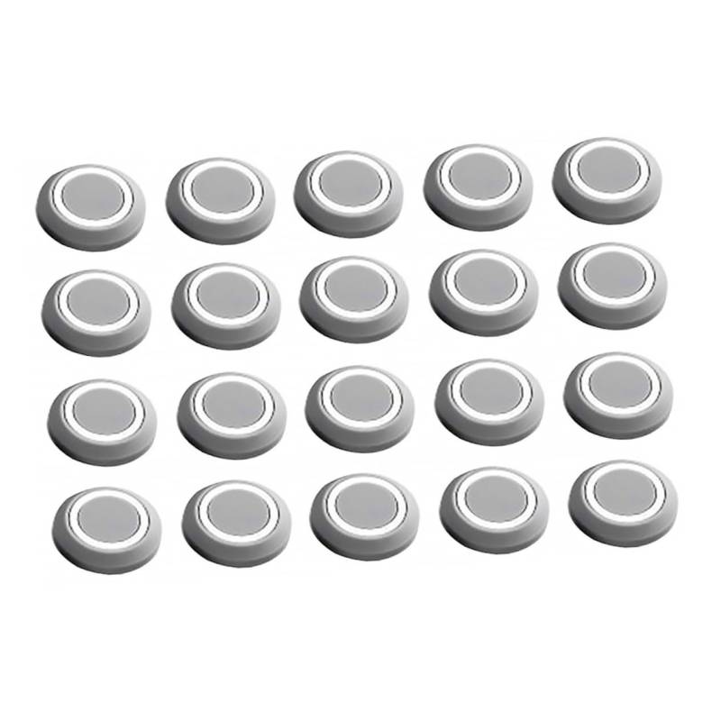 Happyyami 20Stücke Silikon Kollisions Pads für Autos Selbstklebend Kratzfest Dekorativer Schutz für Stoßfänger und Autotüren Einfach Anzubringen und Pflegeleicht von Happyyami