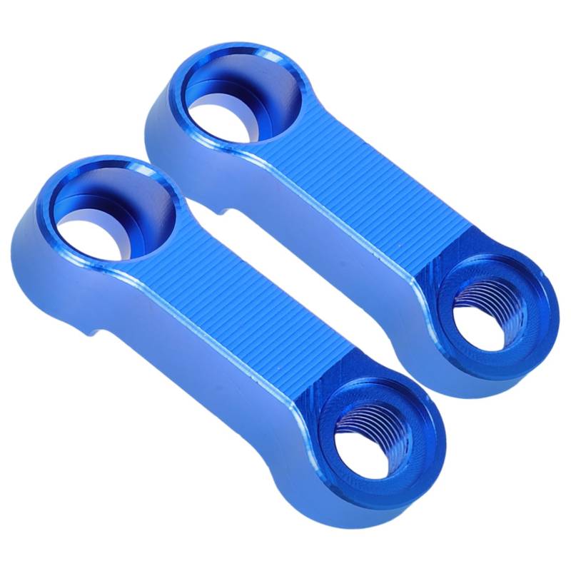 Happyyami 2Stücke Rückspiegelverlängerungen für Motorräder Halterungen für Verbesserte Sicht und Stilvolles Design Kompatibel mit Verschiedenen von Happyyami