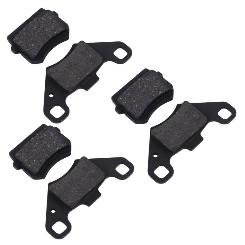 Happyyami 3Sätze Verschleißfeste Bremsbeläge für Atv Hochtemperaturbeständig für Offroad Fahrten Kart Reibbeläge Schwarz Schlammige Bedingungen von Happyyami