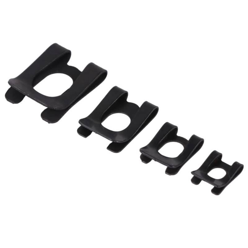 Happyyami 40Stücke Auto Verschluss Clips Lock Dk Achs Retainer Ringe Hochwertiges Metallmaterial Anwendung für Möbel und Fahrzeuge von Happyyami