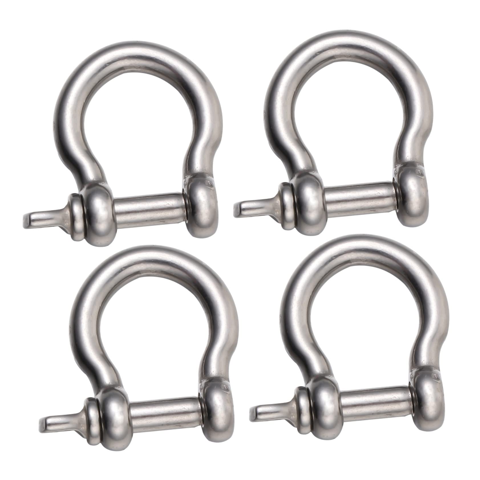 Happyyami 4Stücke Hochfeste Metallschäkel Hufeisenformschäkel für Anhänger und Abschleppseile Langlebig und Praktisch für Vielseitige Anwendungen Happyyami 4Stücke Hochfeste Metallschäkel Hufeisenformschäkel für Anhänger und Abschleppseile Langlebig und Praktisch für Vielseitige Anwendungen von Happyyami
