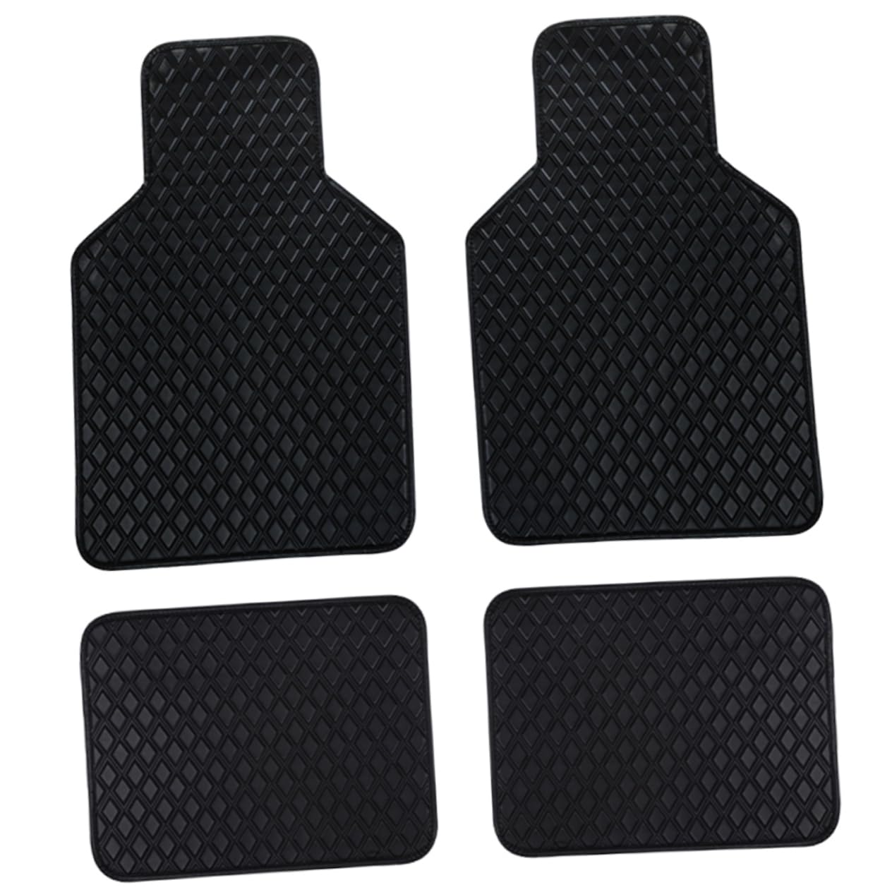 Happyyami 4Stücke Teiliges wasserdichte Auto Fußmatten rutschfest Auto Langlebig und für Jahreszeiten Elegantes Design Happyyami 4Stücke Teiliges wasserdichte Auto Fußmatten rutschfest Auto Langlebig und für Jahreszeiten Elegantes Design von Happyyami