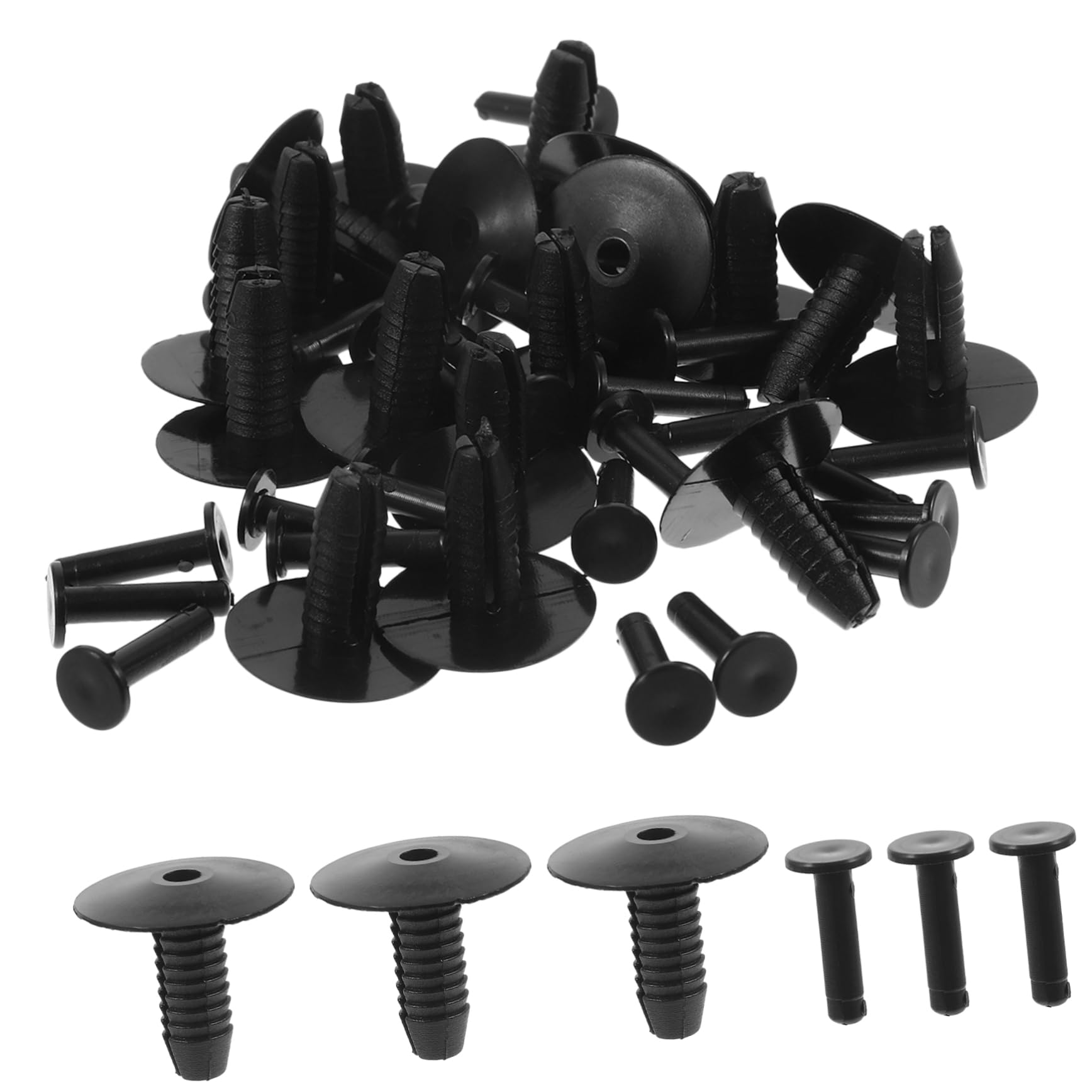 Happyyami 50Stücke Auto Türverkleidung Clips Halteklammern Stoßstangen Befestigungen Langlebige Kfz Clips für Zuverlässige Fahrzeugreparatur und Innenraum Dekoration von Happyyami