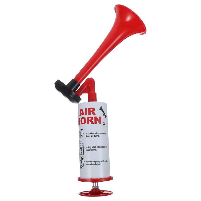 Happyyami Air Horn Fan Handsirene Gas Horn Airhorn Tröte Nebelwarnhupe Bärenhorn Fanartikel Zum Anfeuern Druckluftspray Warnung Drucklufthorn Lufthupe Für Boot Megaphon Sport Abs von Happyyami