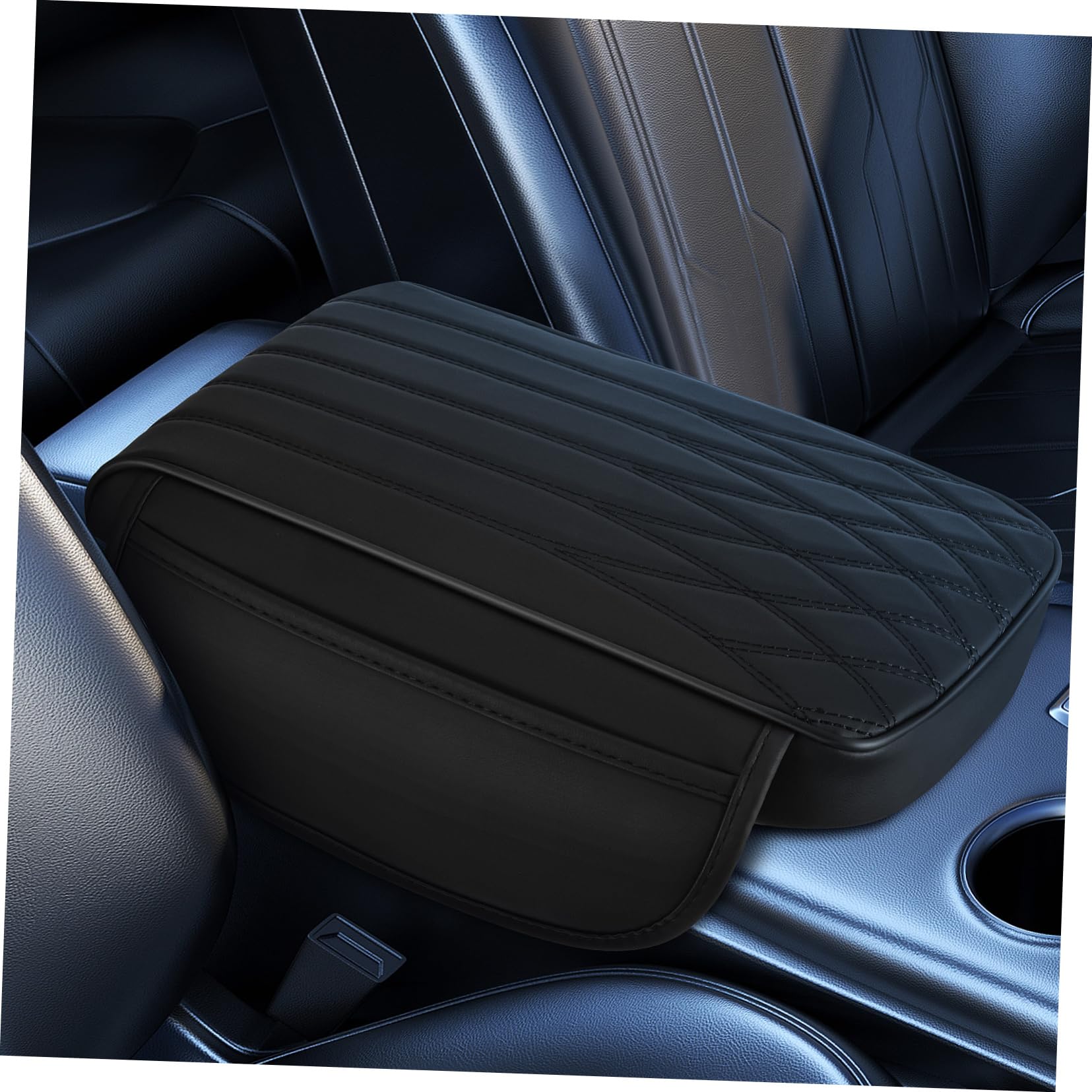Happyyami Auto Armlehnenkissen Aufbewahrungstasche für Schlüssel und Handy Bequeme Mittelkonsole Abdeckung für Fahrzeuge Elegantes und Innenzubehör Happyyami Auto Armlehnenkissen Aufbewahrungstasche für Schlüssel und Handy Bequeme Mittelkonsole Abdeckung für Fahrzeuge Elegantes und Innenzubehör von Happyyami