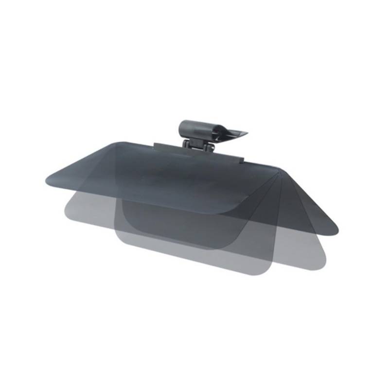 Happyyami Auto Sonnenschutz Blendschutz Visier Extender UV Schutz und Sonnenblende für Pkw und Wohnmobile Schwarz für Sichtbarkeit und Beim Fahren von Happyyami