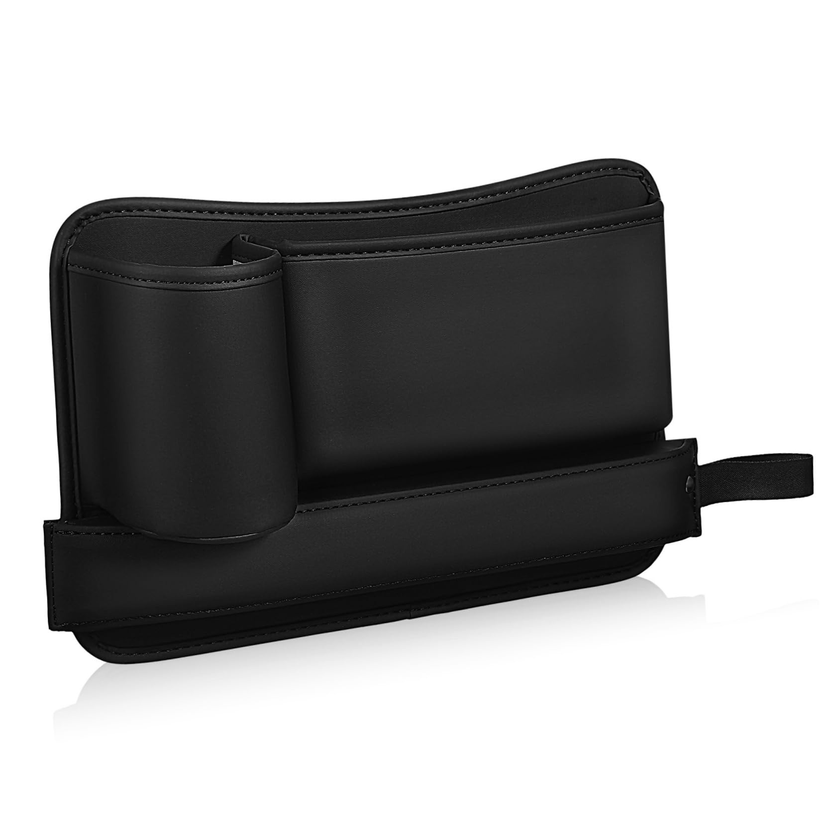 Happyyami Autositz Gap Organizer mit Getränkehalter PU Material Elegantes Design für Kleinigkeiten und Handys für Ordnung zwischen Autositzen Auto Zubehör Happyyami Autositz Gap Organizer mit Getränkehalter PU Material Elegantes Design für Kleinigkeiten und Handys für Ordnung zwischen Autositzen Auto Zubehör von Happyyami