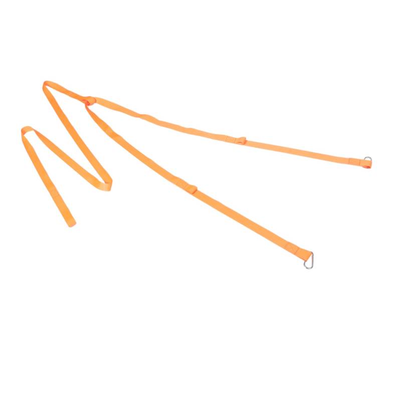 Happyyami Schneeleine Abschleppseil Für Schneemobile Seilgürtel Schneemobilausrüstung Hochleistungsseil Pull Strap Abschleppgurte, ATV -zubehör Orange Nylon von Happyyami