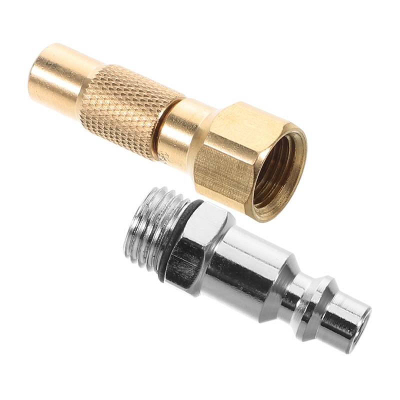 Happyyami Schnellspanner Luftanschluss Gewinde Luftadapter für Reifenfüllung Vielseitiger Aufsatz für Luftpumpen für Autos Fahrräder und Motorräder Schnelle und Effiziente von Happyyami