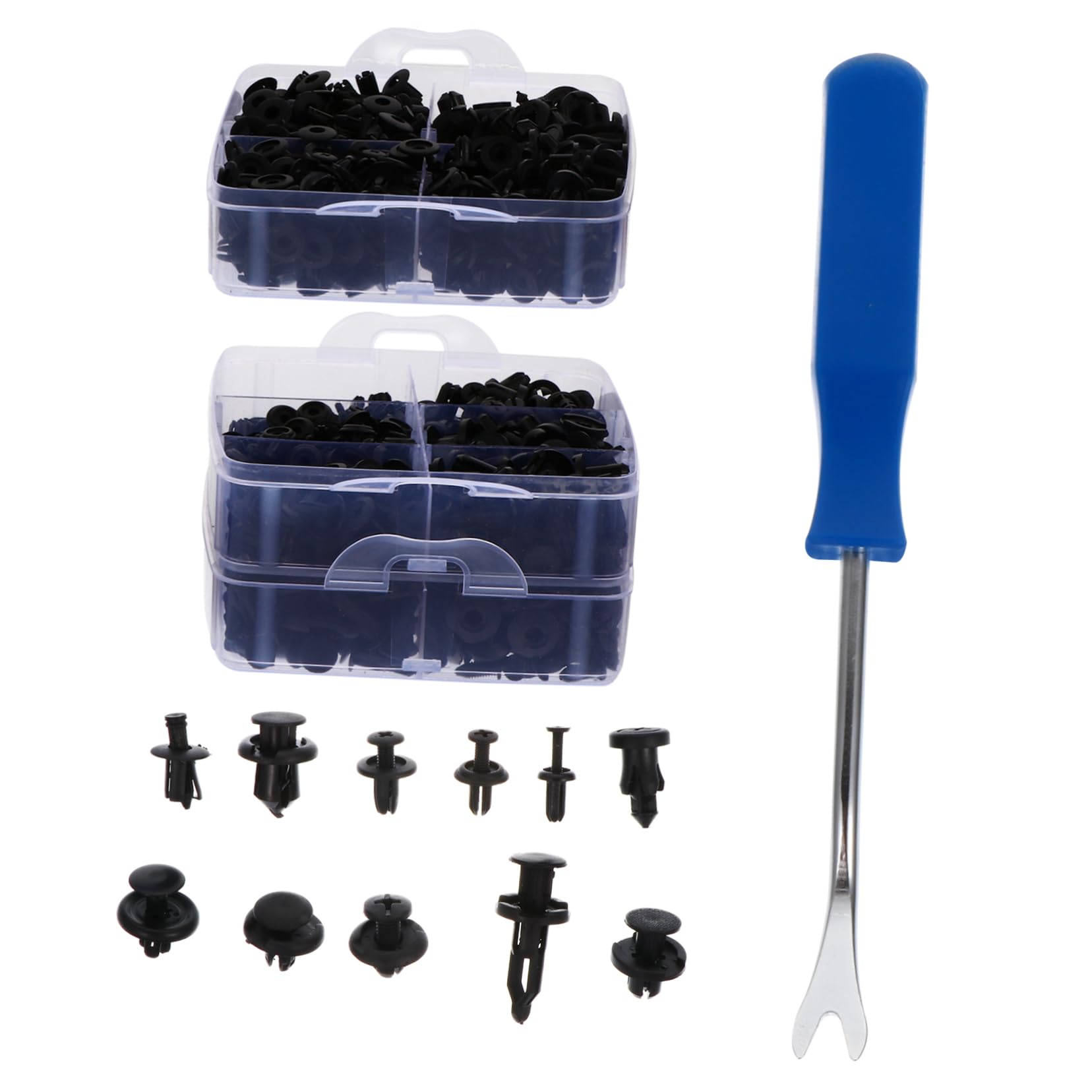 Happyyami Teile Auto Stoßfänger Reparatur Kit mit Expansionsclips Langlebige Befestigungsclips für Türverkleidung und Mehr Praktischem Aufbewahrungskoffer Happyyami Teile Auto Stoßfänger Reparatur Kit mit Expansionsclips Langlebige Befestigungsclips für Türverkleidung und Mehr Praktischem Aufbewahrungskoffer von Happyyami