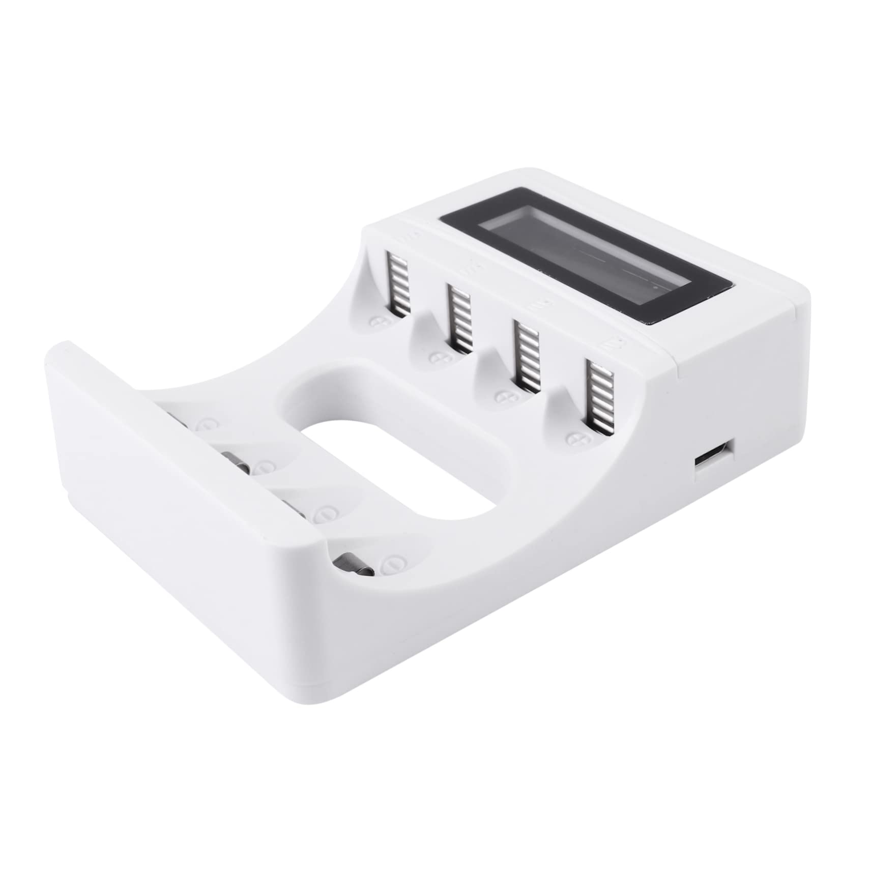 Happyyami Wiederaufladbare Batterieladegeräte Ladegeräte Für Wiederaufladbare Batterien Alle 18650 Ladegerät Werkzeug Ladegerät Mit 4 Steckplätzen Weiß Abs Happyyami Wiederaufladbare Batterieladegeräte Ladegeräte Für Wiederaufladbare Batterien Alle 18650 Ladegerät Werkzeug Ladegerät Mit 4 Steckplätzen Weiß Abs von Happyyami