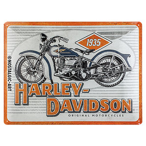 Blechschild Harley Davidson 1935 40 X 30 cm Harley-Davidson von Harley-Davidson