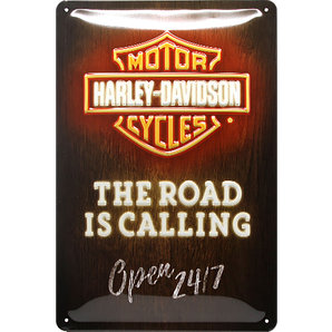Blechschild Harley-Davidson Neon are Different... Maße: 20x30cm von Harley-Davidson