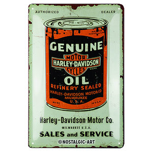 H-D Blechschild Genuine Maße: 20 x 30 cm Harley-Davidson von Harley-Davidson