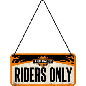 Harley Davidson Hängeschild "Riders" Maße: 20 x 10 cm Harley-Davidson von Harley-Davidson