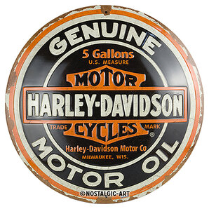 Harley-Davidson Rundschild, Durchmesser 35cm von Harley-Davidson