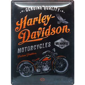 Retro Blechschild Harley Davidson Maße: 30x40cm Harley-Davidson von Harley-Davidson
