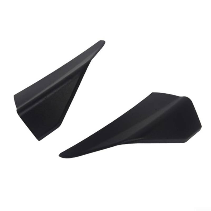 Hasaller Auto Frontstoßstange Eckspoiler Winglets Frontstoßstange Eckspoiler Winglet Splitter ABS Auto Außenzubehör für Ford 2015-2017 von Hasaller