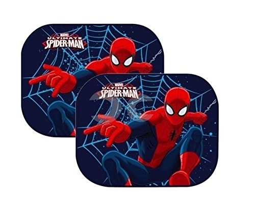 Spiderman Marvel Sunshades 2 Side Window Sun 44x35cm x 2pcs Sun Shade von Hasbro