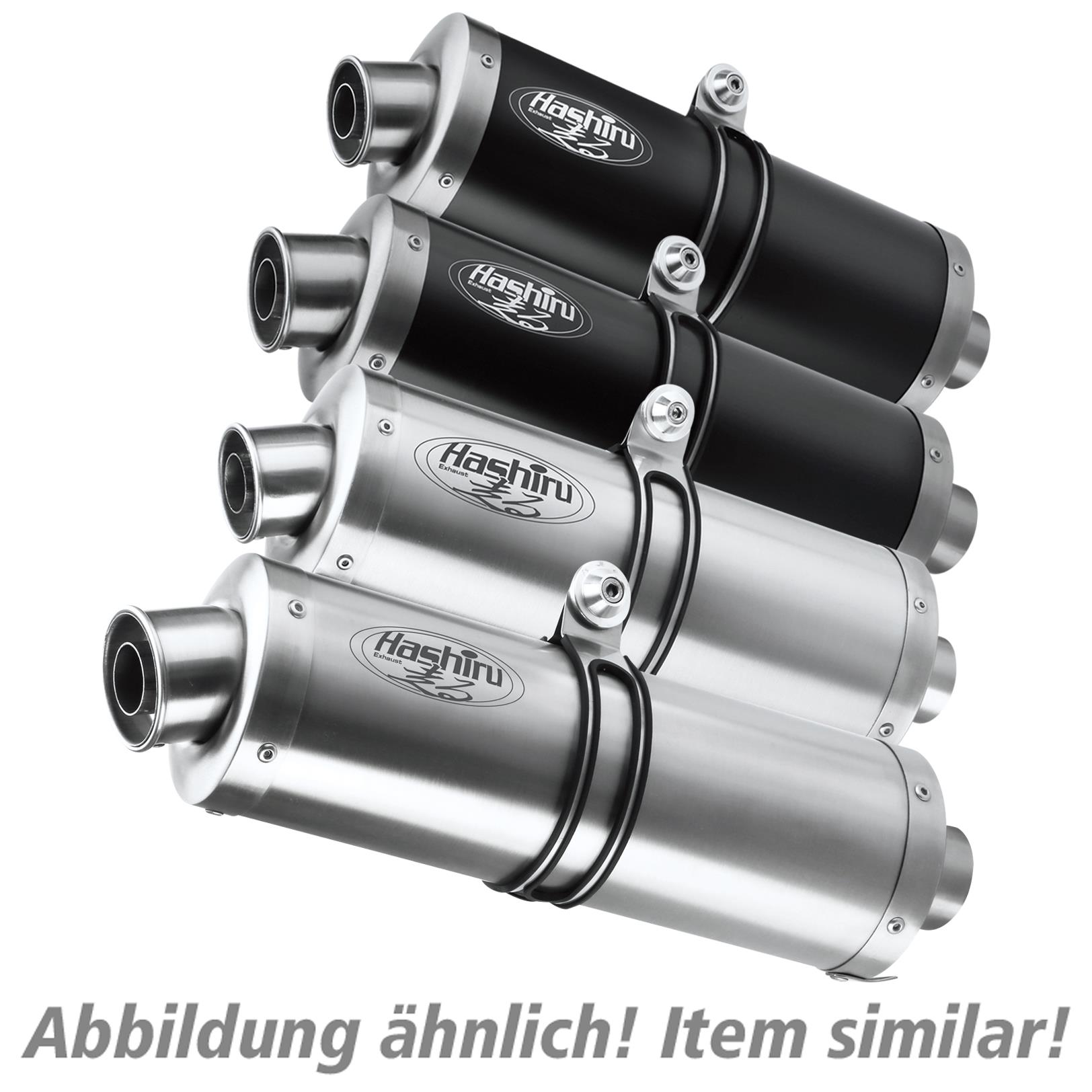 Hashiru Auspuff ST05 oval small schwarz für GSF 650 Bandit /S B5 Hashiru Auspuff ST05 oval small schwarz für GSF 650 Bandit /S B5 von Hashiru