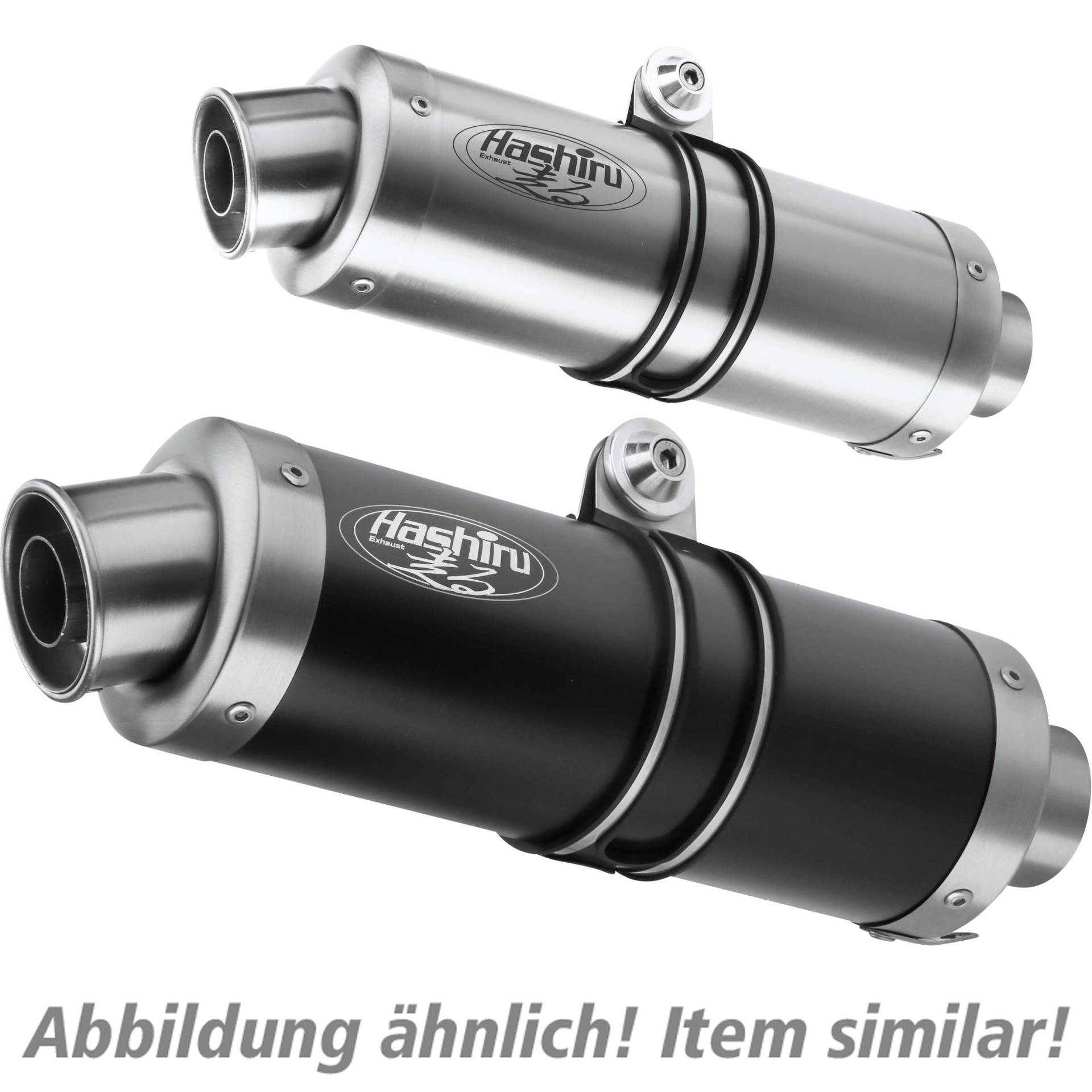 Hashiru Auspuff ST05 rund schwarz für Aprilia RSV Tuono Typ RP Hashiru Auspuff ST05 rund schwarz für Aprilia RSV Tuono Typ RP von Hashiru