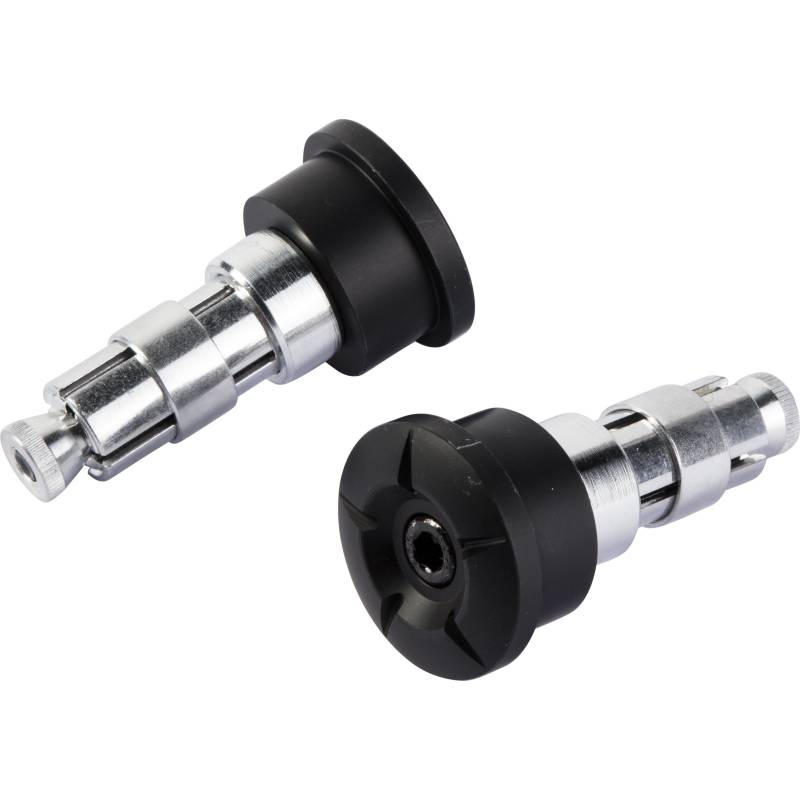 Hashiru Lenkerendenpaar Alu ST08 für 12/14/18/21mm schwarz von Hashiru