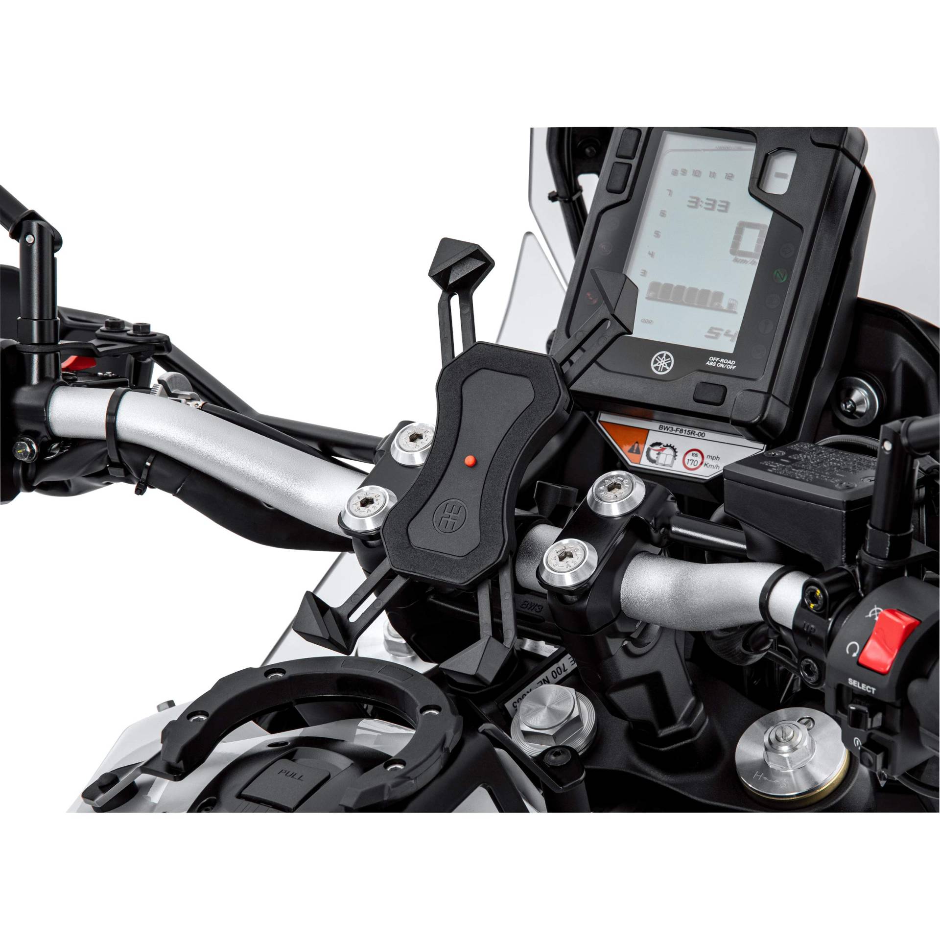 Hashiru Motorrad-Navigationsgeräthalterung Handyhalterung Motorrad Roller Moped | Befestigung Lenker 22–26,1mm oder Spiegel | Für viele Smartphone Handys wie iPhone Samsung Hashiru Motorrad-Navigationsgeräthalterung Handyhalterung Motorrad Roller Moped | Befestigung Lenker 22–26,1mm oder Spiegel | Für viele Smartphone Handys wie iPhone Samsung von Hashiru