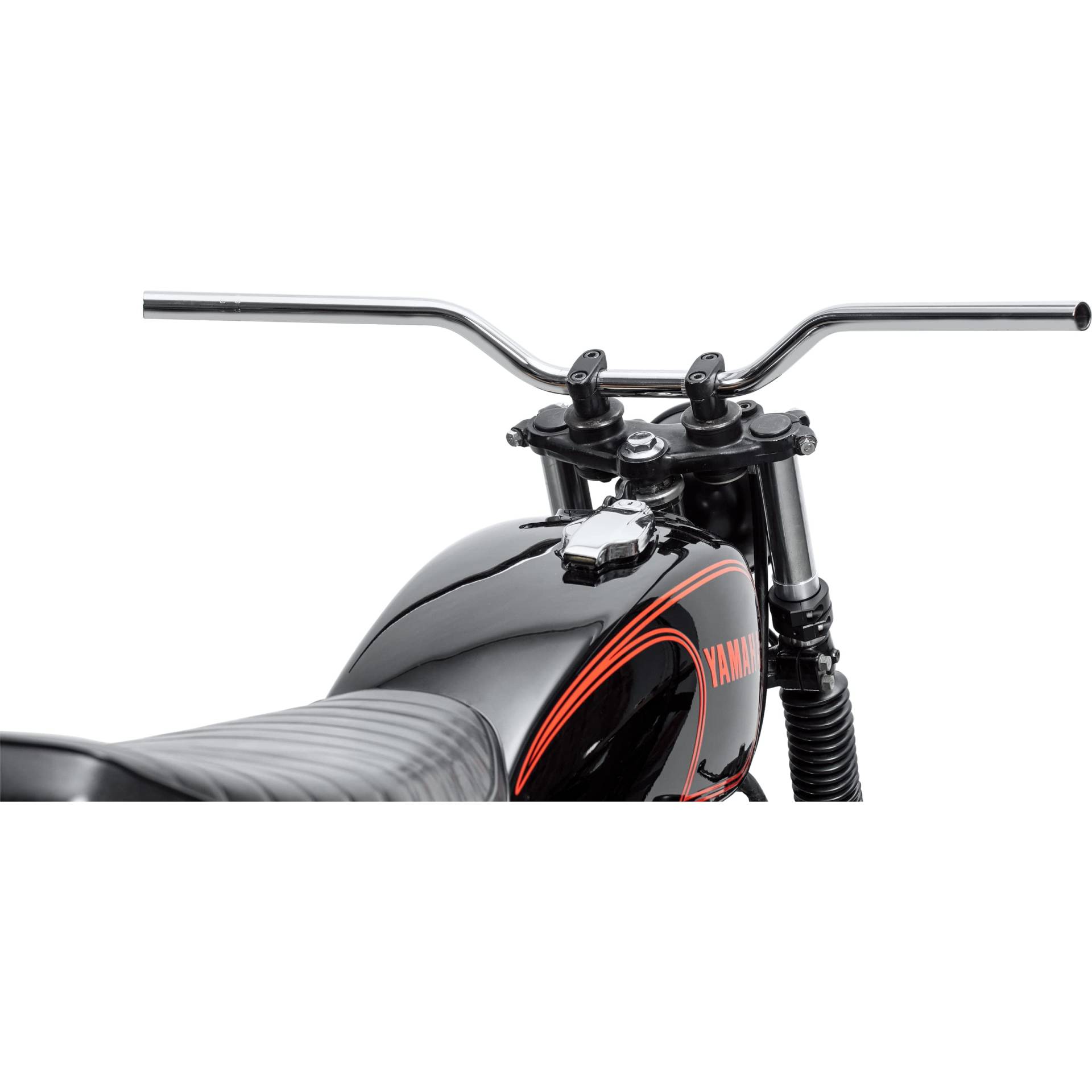 Hashiru Superbikelenker 22mm Stahl 0084 – Verchromt – Für Motorrad Rohrlenker – 76x7,1cm neutral Hashiru Superbikelenker 22mm Stahl 0084 – Verchromt – Für Motorrad Rohrlenker – 76x7,1cm neutral von Hashiru