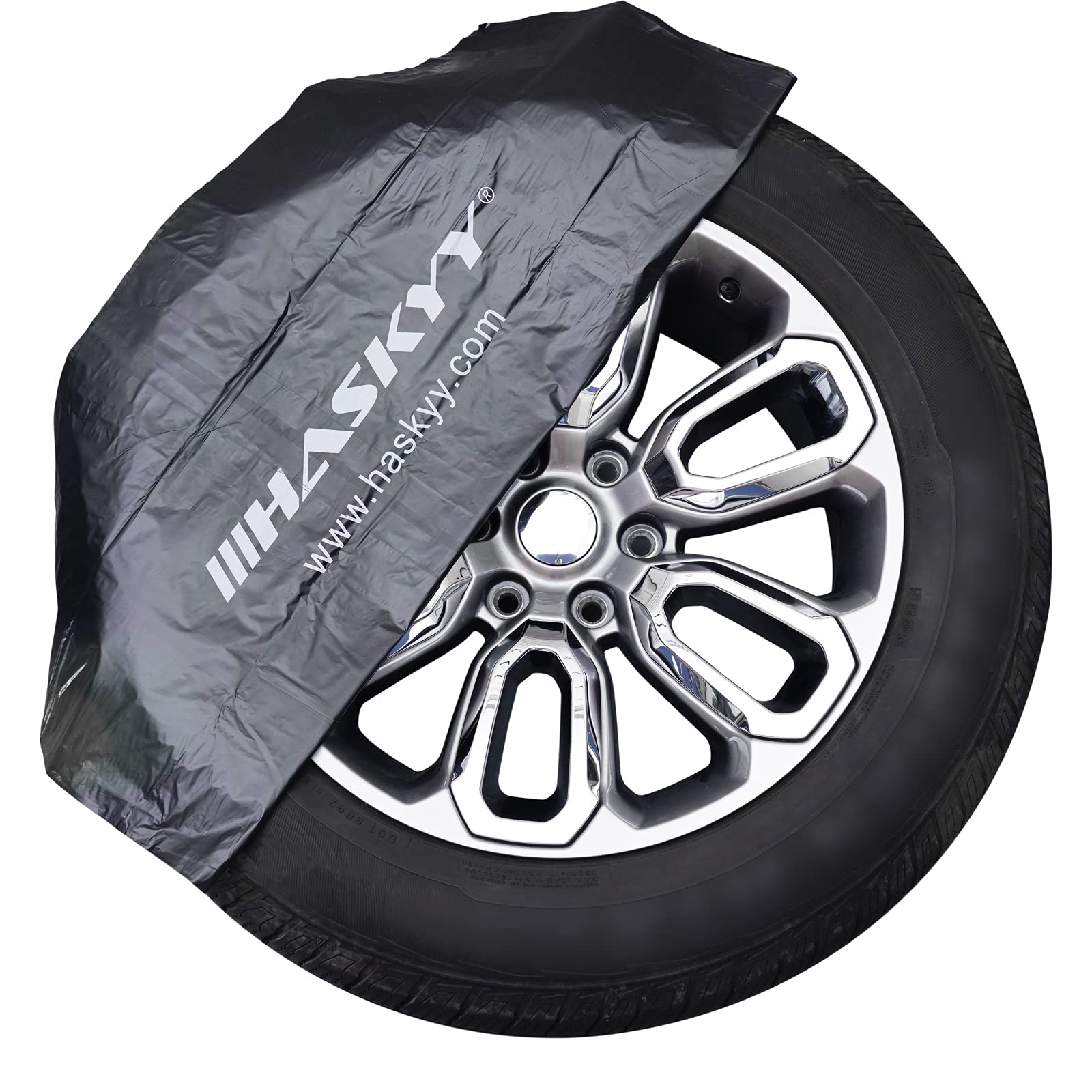 HASKYY XXL Reifentaschen Reifentüten Set 4 TLG. 110x110cm bis 22" Premium Reifen Schutzhülle Tüten Satz für Reifen Aufbewahrung, Transport und Lagerung - SCHWARZ HASKYY XXL Reifentaschen Reifentüten Set 4 TLG. 110x110cm bis 22" Premium Reifen Schutzhülle Tüten Satz für Reifen Aufbewahrung, Transport und Lagerung - SCHWARZ von HASKYY