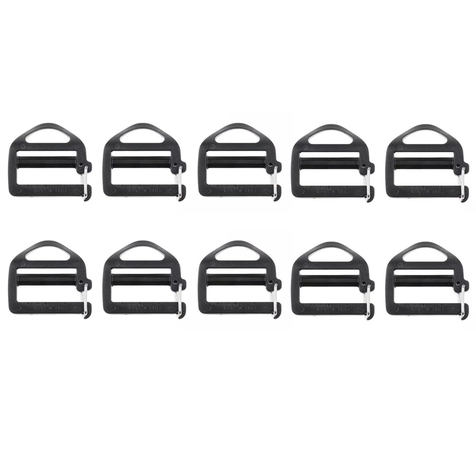 Gurtband-Verbindungsschnalle, verstellbarer Clip, Ersatz, Rucksack, Gepäckgurt, Gurtbandhaken, 25 mm, 10 Stück von Hattba