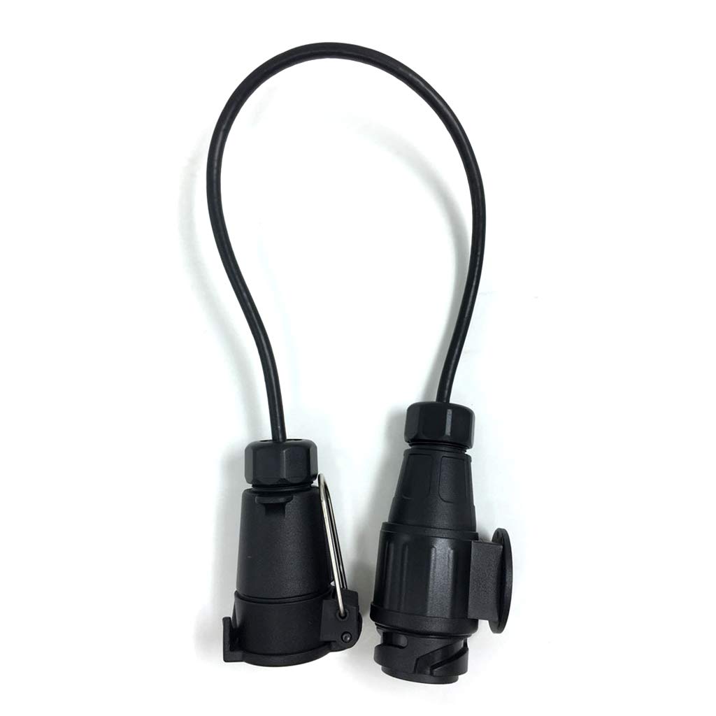 Hattba 7-poliger auf 13-poliger Stecker, für Anhänger, LKW, Abschleppelektrik, 12 V, Stecker-Adapter für Auto-Anhänger, Verkabelung Hattba 7-poliger auf 13-poliger Stecker, für Anhänger, LKW, Abschleppelektrik, 12 V, Stecker-Adapter für Auto-Anhänger, Verkabelung von Hattba