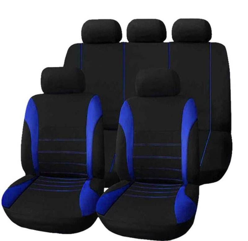Hava Kolari Universal Sitzbezug Sitzkissen Sitzauflage Auto Schonbezüge Autositzbezug Für Super Speed System Fahrzeug (Blau) von Hava Kolari