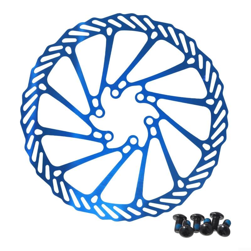 Cycling Essential Hydraulische Scheibenbremsen für Fahrräder mit Rotor-Design mit sechs Befestigungsschrauben für Kompatibilität mit Alivio und Systemen (180 mm) von HavenDomicile