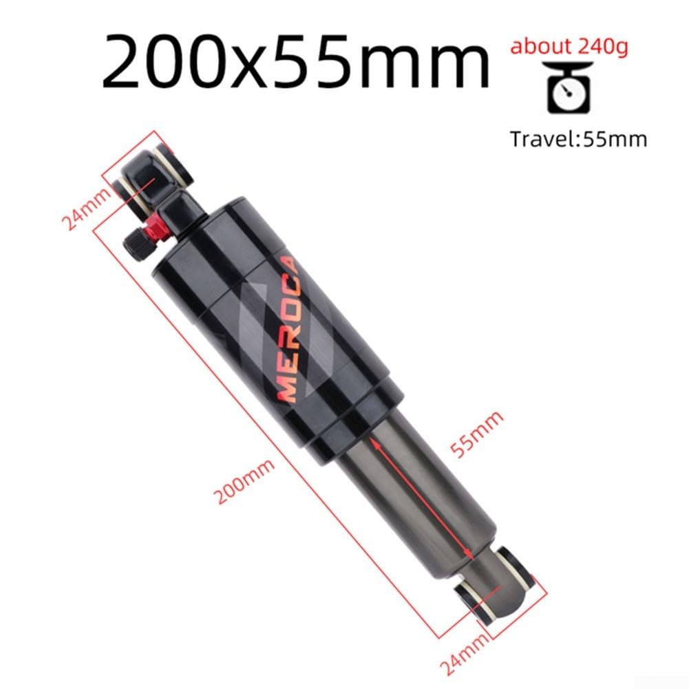Robuster Fahrrad-Stoßdämpfer-Verriegelung, 125/150/165/190/200 mm für verbesserte Fahrstabilität (200 mm) von HavenDomicile