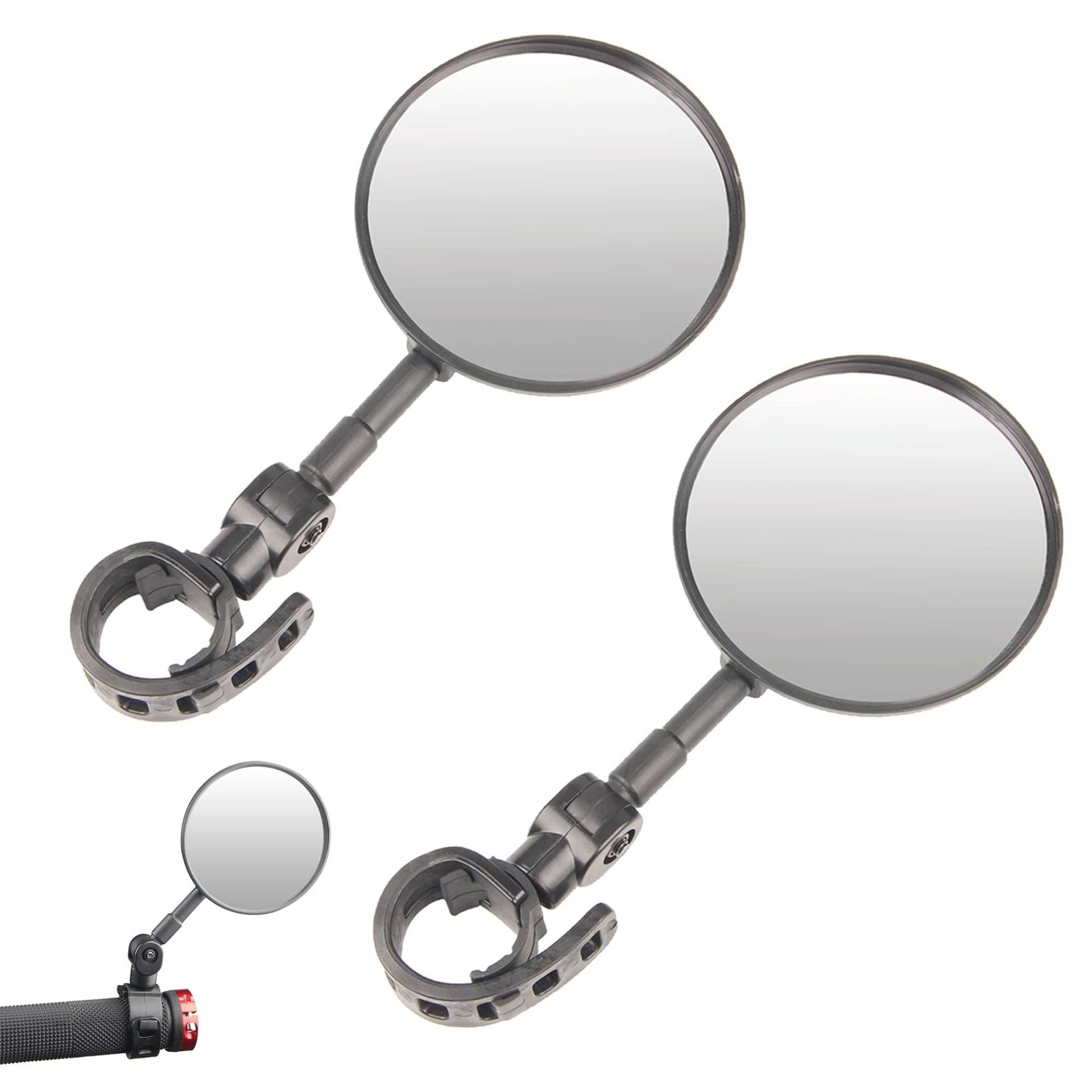 Hayaww 2 pcs 10 cm Fahrradspiegel für Lenker 15-35 mm 360° Verstellbar Klappbare Fahrradrückspiegel Lenkerendspiegel Fahrrad Rückspiegel Lenker Rückspiegel Fahrrad E-Bike Mountainbike Rennrad Hayaww 2 pcs 10 cm Fahrradspiegel für Lenker 15-35 mm 360° Verstellbar Klappbare Fahrradrückspiegel Lenkerendspiegel Fahrrad Rückspiegel Lenker Rückspiegel Fahrrad E-Bike Mountainbike Rennrad von Hayaww