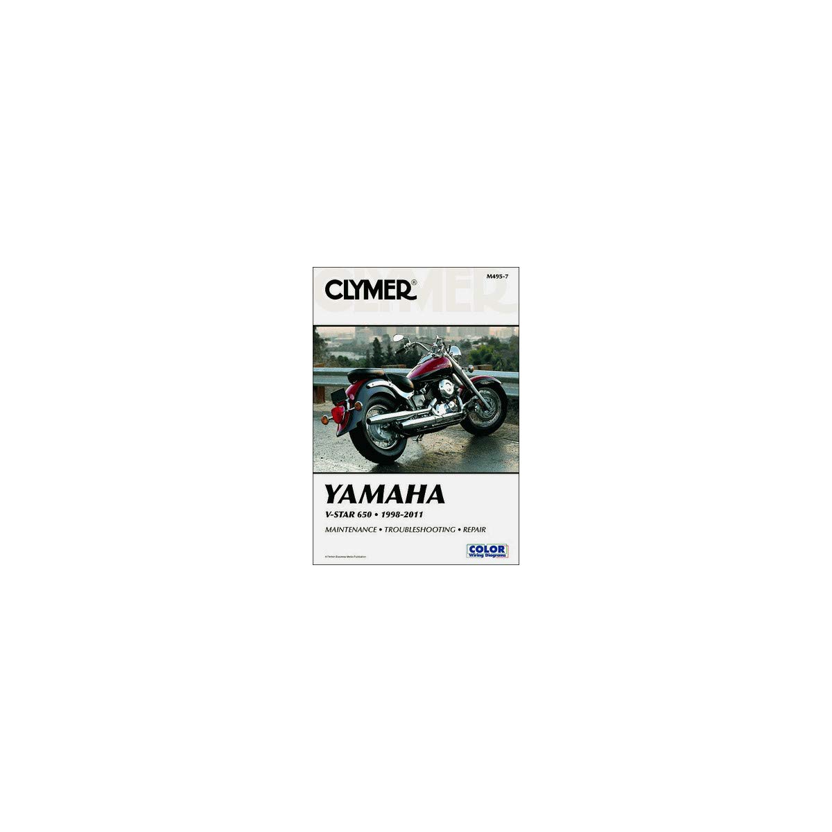 Clymer Yamaha V-Star 650 1998-2011 (Clymer Motorcycle Repair) von Clymer