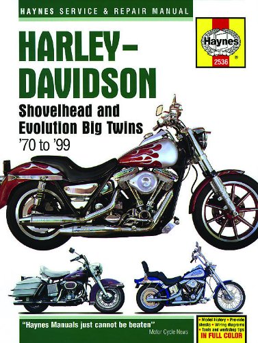 Harley Davidson 1340 Softail Evolution EVO Shovelhead FLH FXS Bj FXD FXR Haynes Handbuch Haynes Handbuch h2536 von Haynes