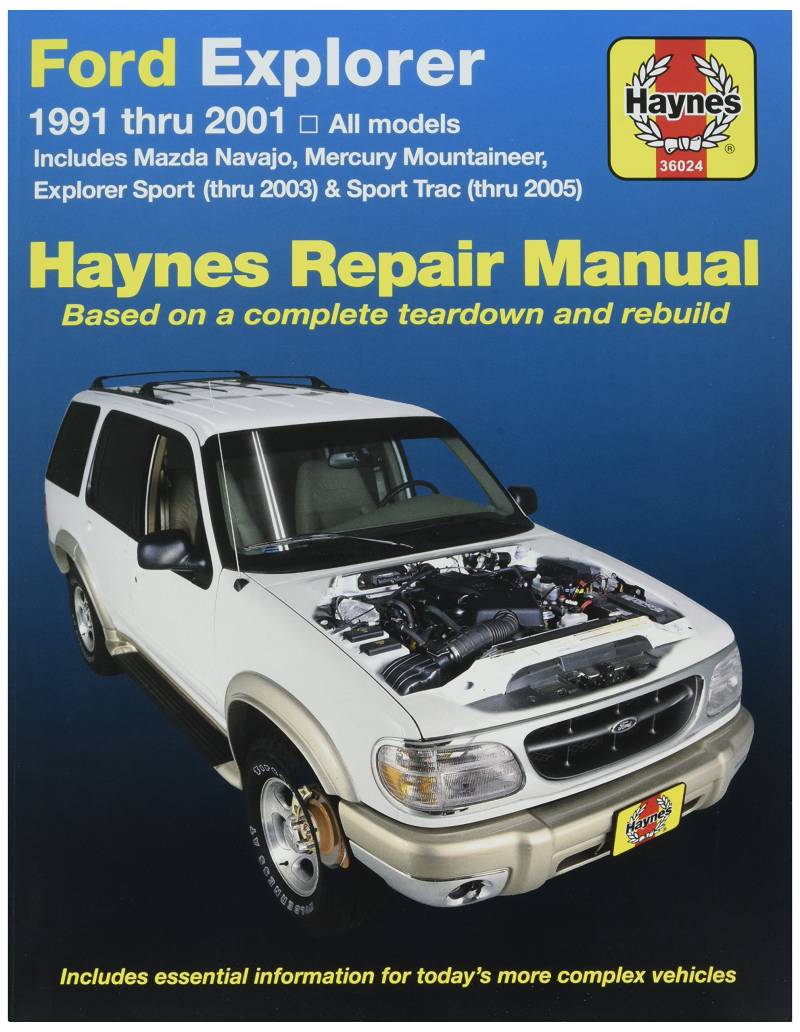 Haynes Publications, Inc. 36024 Reparaturanleitung, Ford Explorer 91-01 von Haynes