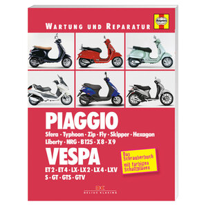 Haynes Wartung und Reparatur Piaggio Vespa, Bj. 91-09 von Haynes