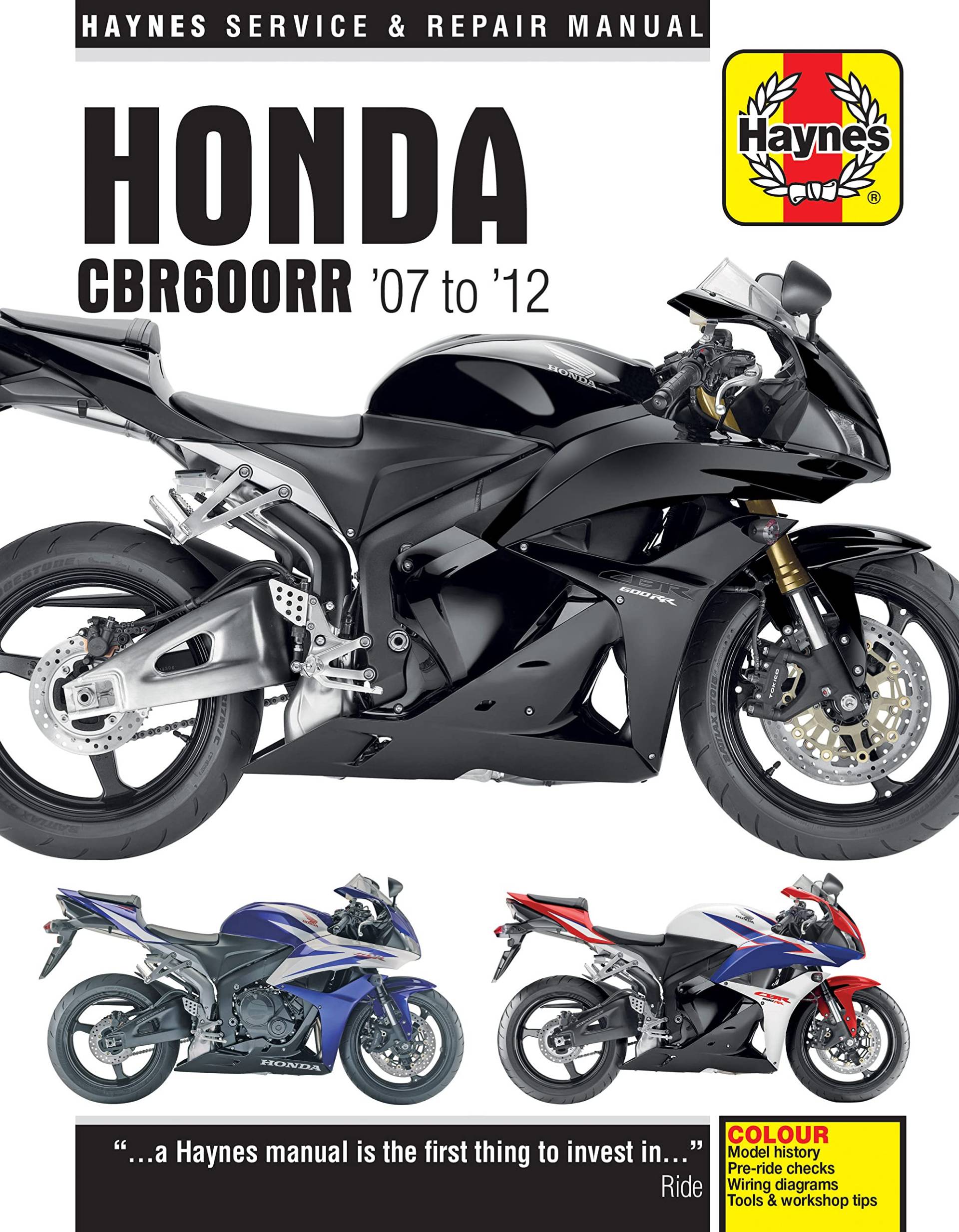 Honda CBR600RR (07 - 12) (Haynes Powersport) von Haynes Group